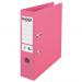 Rexel A4 Lever Arch File, Fuchsia Pink, 75mm Spine Width, Solea No.1 Power - Outer carton of 10