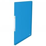 Rexel Choices Translucent Display Book, A4, 20 Pockets, 40 Sheet Capacity, Blue 2115652