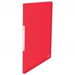 Rexel Choices Translucent Display Book, A4, 20 Pockets, 40 Sheet Capacity, Red 2115653
