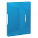 Rexel Choices Translucent Box File, A4, 350 Sheet Capacity, Blue - Outer carton of 5