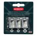 Derwent Replacement Sharpeners for Battery Operated Twin Hole Sharpener (3) - Outer carton of 12