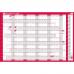 Sasco-2021-Original-Year-Wall-Planner-with-wet-wipe-pen-sticker-pack-Red-Board-Mounted-915W-x-610mmH-2410126-Outer-carton-of-10-2410126