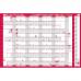 Sasco-2021-EU-Year-Wall-Planner-with-wet-wipe-pen-sticker-pack-Red-Board-Mounted-915W-x-610mmH-2410134-2410134