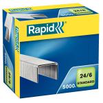 Rapid Standard Staples 24/6  (5000) - Outer carton of 10 24859800