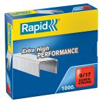 Rapid SuperStrong Staples 9/17  (1000) - Outer carton of 5 24871600
