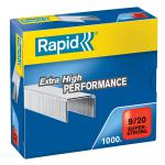 Rapid SuperStrong Staples 9/20  (1000) - Outer carton of 5 24871700