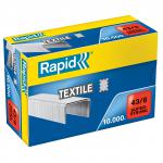 Rapid 43/6 K1 Textile Staples (10000) 24872200