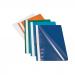 Esselte-VIVIDA-Report-Flat-File-A4-Dark-Blue-Plastic-With-Clear-Front-Box-25-28315