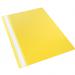 Esselte VIVIDA Report Flat File A4 Yellow Plastic With Clear Front (Box 25)