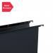 Rexel-Foolscap-Secura-Suspension-Files-with-Tabs-and-Inserts-30mm-base-Polypropylene-Black-Crystalfile-Extra-Secura-Pack-of-20-3000087