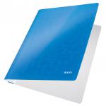 Leitz WOW A4 Flat Files with Bar Mechanism - Blue - Outer carton of 10 30010036