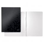 Leitz WOW A4 Card Flat File. Black - Outer carton of 10 30010095