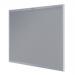 Nobo Professional Noticeboard Felt with Fixings and Aluminium Frame W1500xH1000mm Grey