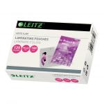 Leitz iLAM Laminating Pouches 95 x 65 mm, 125 microns Glossy, key card size (Pack 100) 33812