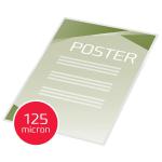 GBC Document&trade; Pouch Gloss A2 125 micron Clear (50) 3745099