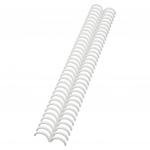 GBC ClickBind&trade; Binding Spine A4 16mm White (Pack 50) 387340E