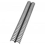 GBC ClickBind Binding Spines, 16mm, 145 Sheet Capacity, A4, 34 Ring, Black (Box 50) 387357E