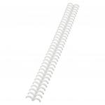 GBC ClickBind Binding Spine A4 8mm White (Pack 50) 388002E