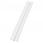 GBC ClickBind&trade; Binding Spine A4 12mm White (Pack 50) 388057E