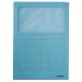 Leitz Window Folder A4 - Light Blue - Outer carton of 100