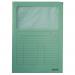 Leitz Window Folder A4 - Light Green - Outer carton of 100