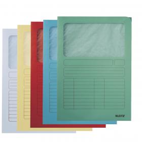 Leitz Window Folder A4 - Assorted - Outer carton of 100 39500099