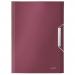 Leitz Style A4 Expanding File with 6 Compartments, Garnet Red - Outer carton of 5