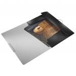 Leitz WOW 3 Flap Folder Polypropylene Style Satin Black - Outer carton of 10 39770094