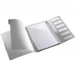 Leitz Style Divider Book 6-Part File Polypropylene Cover A4 Satin Black 39950094
