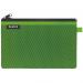 Leitz-WOW-2-pocket-Travel-Pouch-L-Size-23x15-cm-See-through-and-opaque-pockets-Green-Outer-carton-of-10-40130054