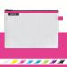 Leitz-WOW-water-resistant-Travel-Pouch-Medium-Size-24x17-cm-Pink-Outer-carton-of-10-40250023