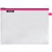 Leitz-WOW-water-resistant-Travel-Pouch-Large-Size-30x23-cm-Pink-Outer-carton-of-10-40260023