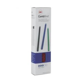 GBC CombBind Binding Comb A4 12mm Black (100) 4028177