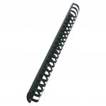 GBC CombBind Binding Combs, 45mm, 390 Sheet Capacity, A4, 21 Ring, Black (Pack of 50) 4028186