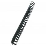 GBC CombBind Binding Combs, 51mm, 450 Sheet Capacity, A4, 21 Ring, Black (Pack of 50) 4028187