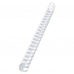 GBC CombBind Binding Combs, 45mm, 390 Sheet Capacity, A4, 21 Ring, White (Pack of 50) 4028206