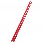 GBC CombBind Binding Combs, 14mm, 125 Sheet Capacity, A4, 21 Ring, Red (Pack of 100) 4028218