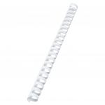 GBC CombBind&trade; Binding Comb A4 19mm White (100) 4028611