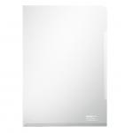 Leitz Premium Folder A4 Clear, extra strong 0.15 mm Polypropylene, reinforced (Pack 100) 41530003