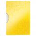 Leitz-WOW-ColorClip-Polypropylene-30-sheet-capacity-A4-Yellow-Outer-carton-of-10-41850016