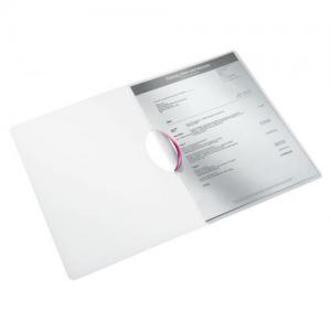 Leitz WOW Colorclip File A4 Polypropylene 30 Sheet Capacity Pink