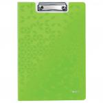 Leitz WOW Clipfolder with cover. A4. Green 41990054