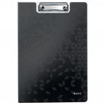 Leitz WOW Clipfolder with cover. A4. Black 41990095