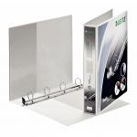 Leitz SoftClick 4 Ring Binder, Holds up to 280 Sheets, 51 mm Spine, A4, White - Outer carton of 6 42020001