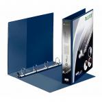 Leitz SoftClick 4 Ring Binder, Holds up to 280 Sheets, 51 mm Spine, A4, Blue - Outer carton of 6 42020035