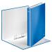 Leitz-WOW-Ring-Binder-A4-Maxi-2-D-Ring-Size-25mm-for-250-Sheets-Blue-Metallic-Outer-carton-of-10-42410036