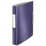 Leitz Active Style SoftClick Ring Binder A4 4 D-Ring 30mm Titan Blue - Outer carton of 5 42450069