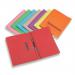 Rexel Jiffex Foolscap Transfer File - Green (Pack of 50)