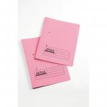 Rexel Jiffex Foolscap Transfer File - Pink (Pack of 50) 43217EAST