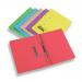 Rexel Jiffex Foolscap Transfer File - Yellow (Pack of 50)